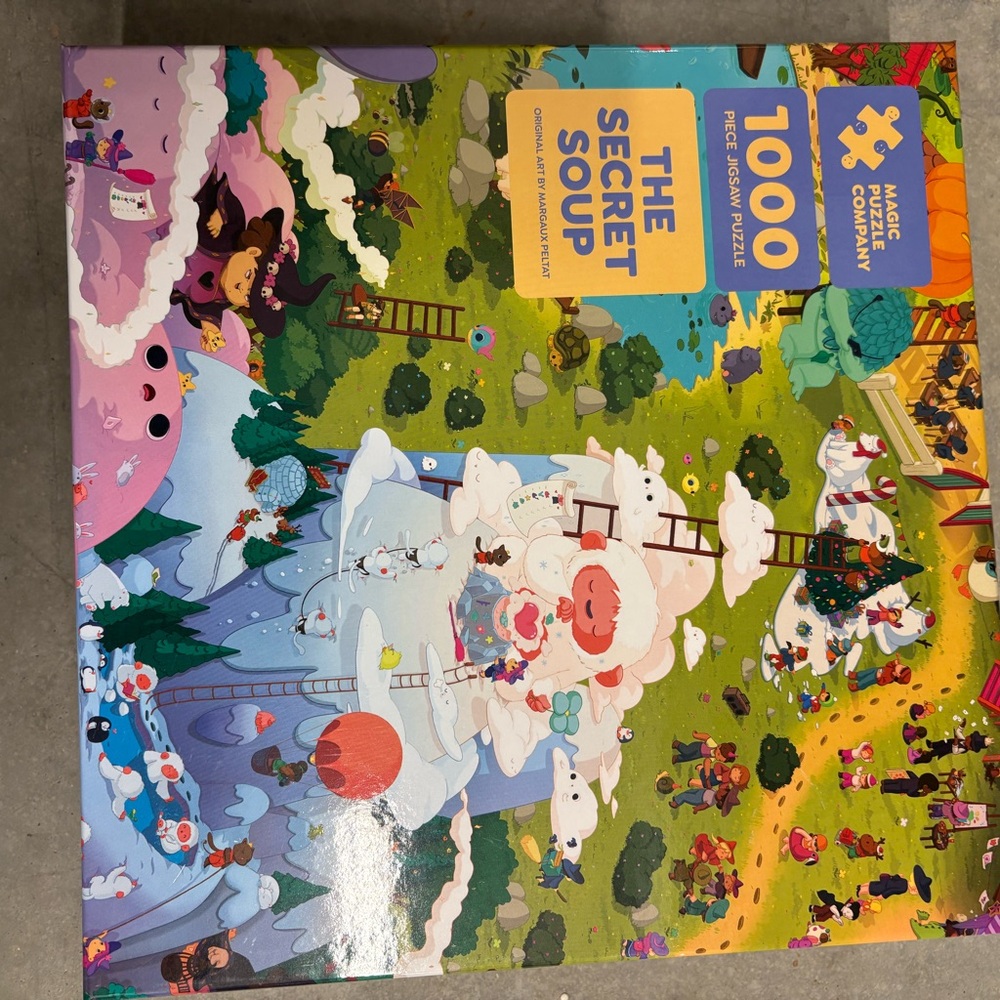 1000-Piece 'The Secret Soup' Jigsaw Puzzle - Colorful